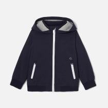 Blouson coupe-vent enfant garçon marine